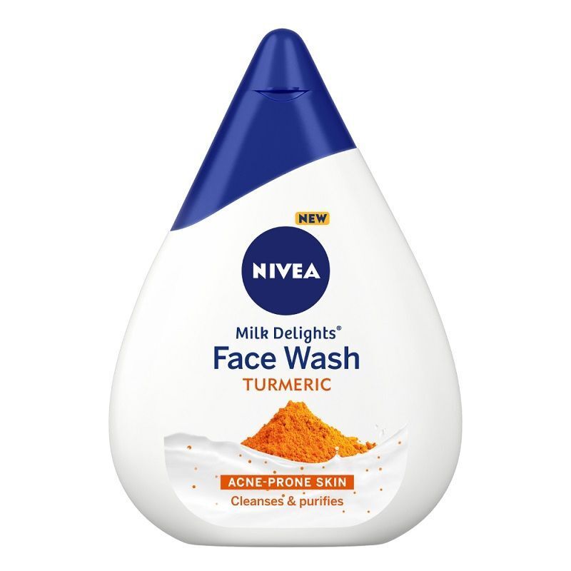 Nivea Milk Delights Turmeric Face Wash for Acne Prone Skin (100ml) - Niram