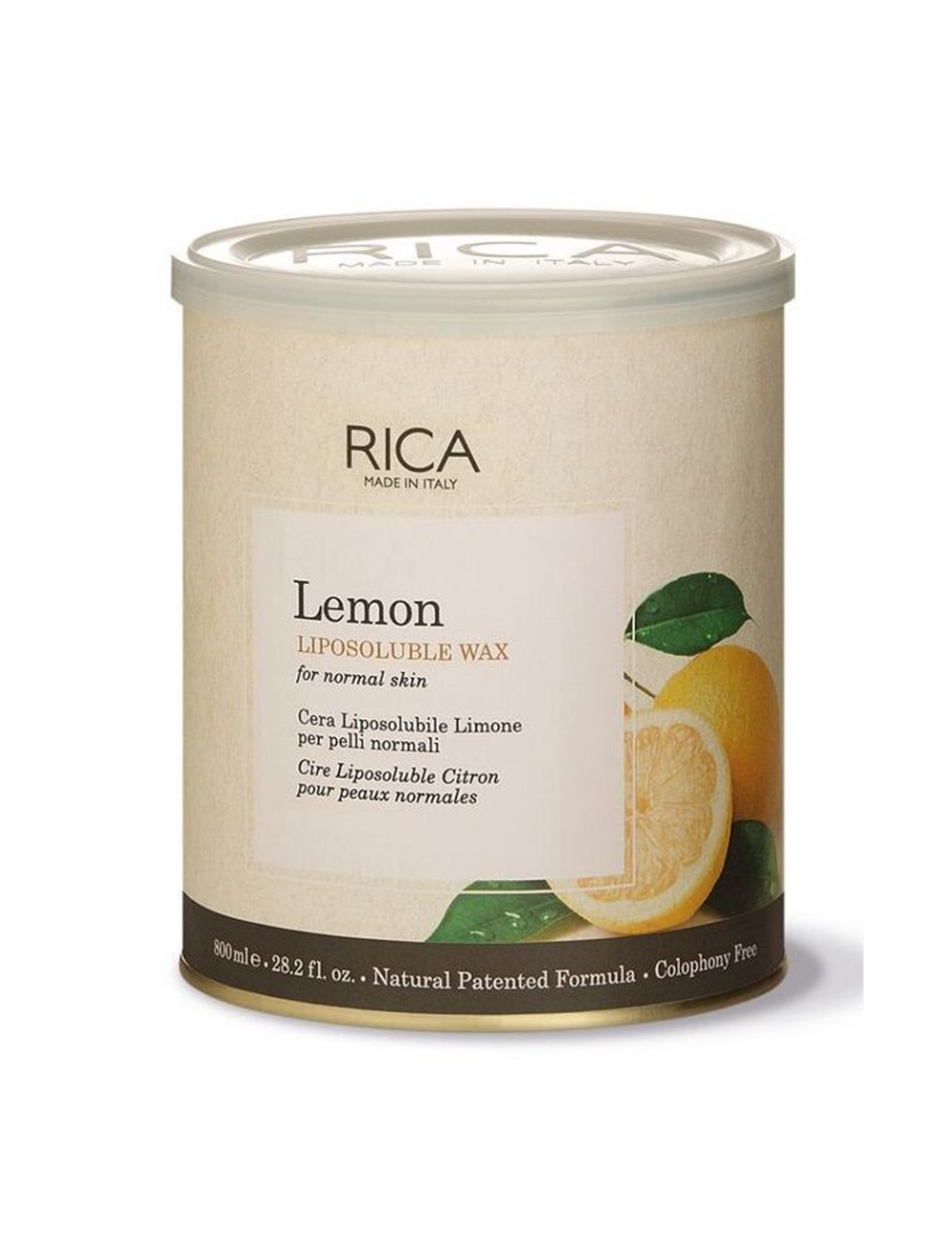 Rica Lemon Liposoluble Wax (800ml)