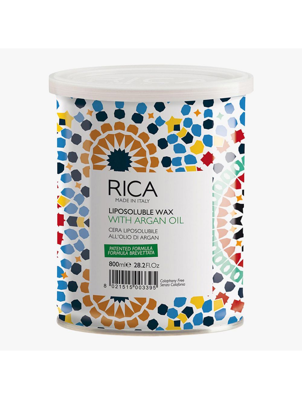 Rica Liposoluble Wax With Argan Oil For All Skin Types (800ml)