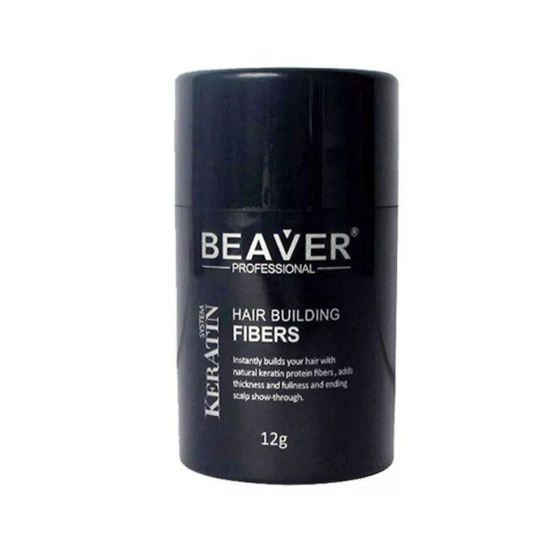 Beaver Professional Hair Building Fibers - Medium Brown-12 gm - Niram