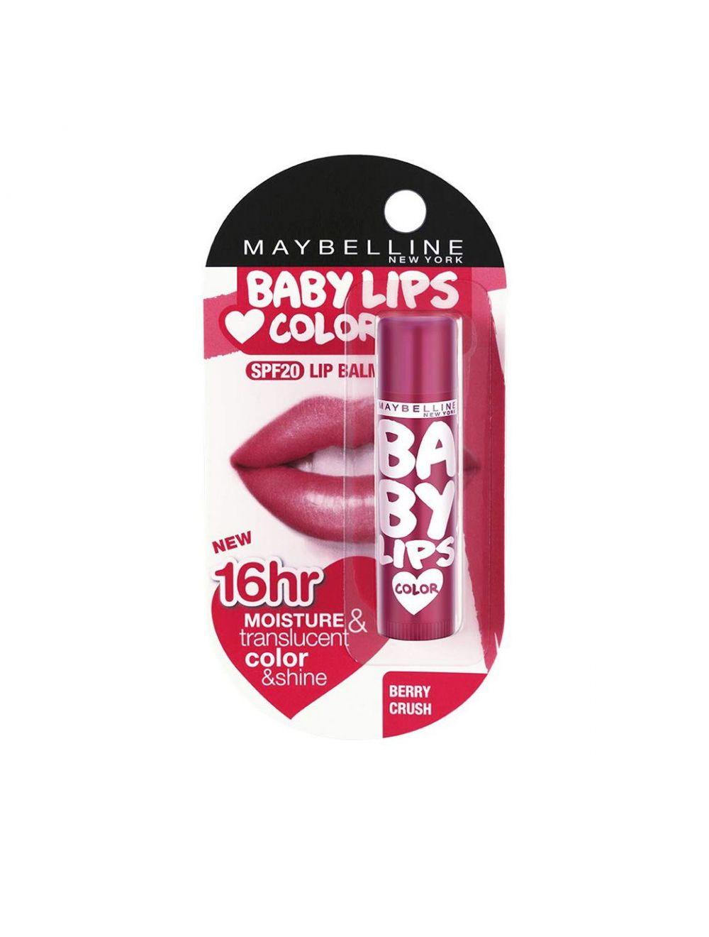 Maybelline New York Baby Lips Color - Berry Crush (4gm) - Niram