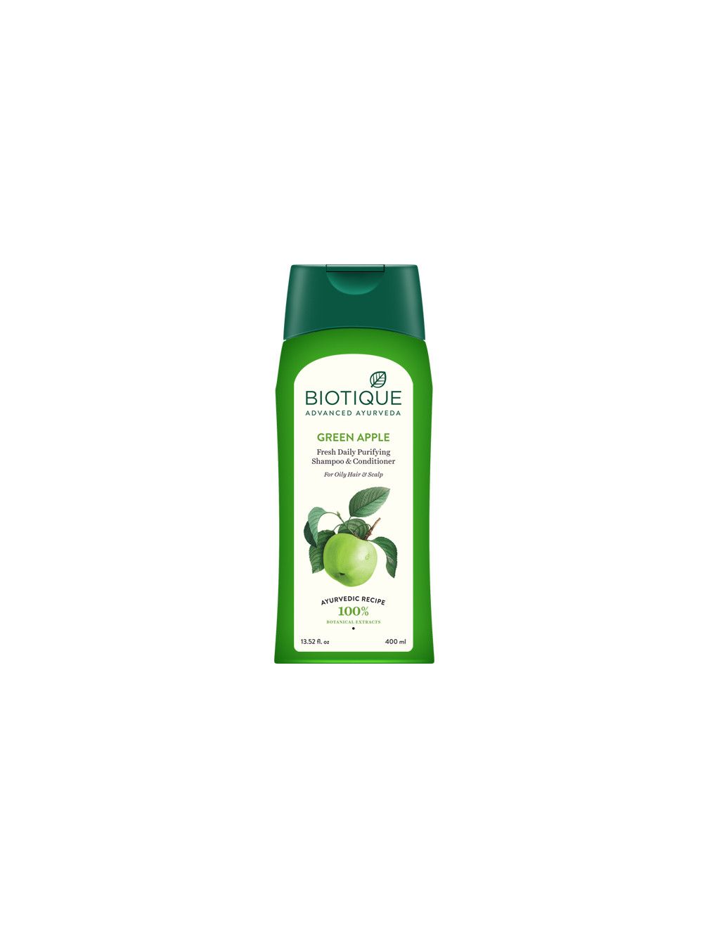 Biotique Bio Green Apple Fresh Daily Purifying Shampoo & Conditioner-100 ml - Niram