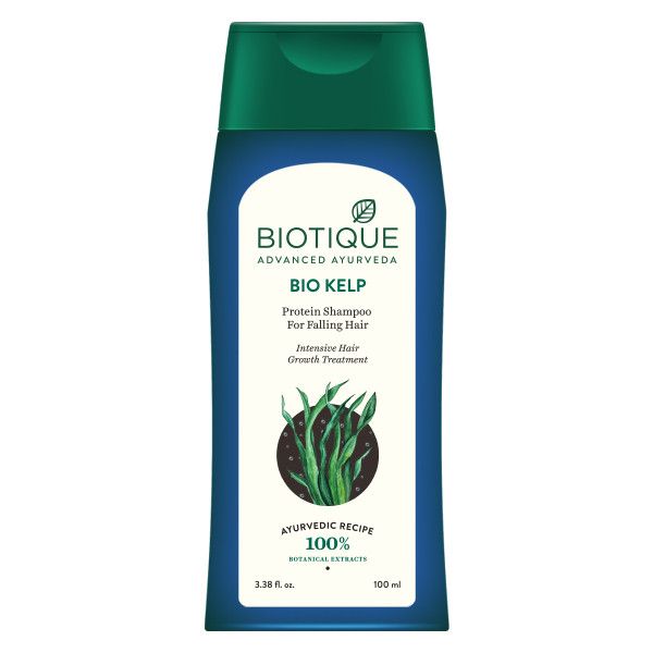 Biotique Bio Kelp Fresh Growth Protein Shampoo for Intensive Hair Growth Treatment-100 ml - Niram