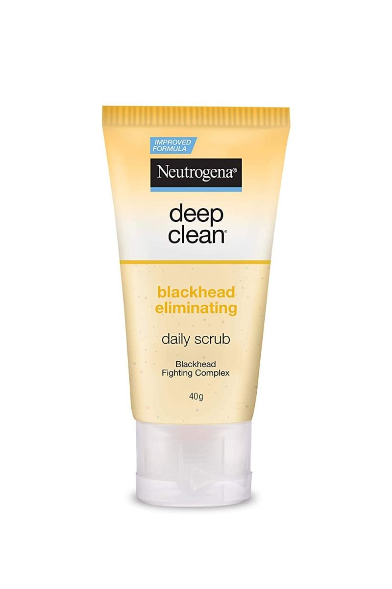Neutrogena Deep Clean Blackhead Eliminating Daily Scrub (40gm) - Niram