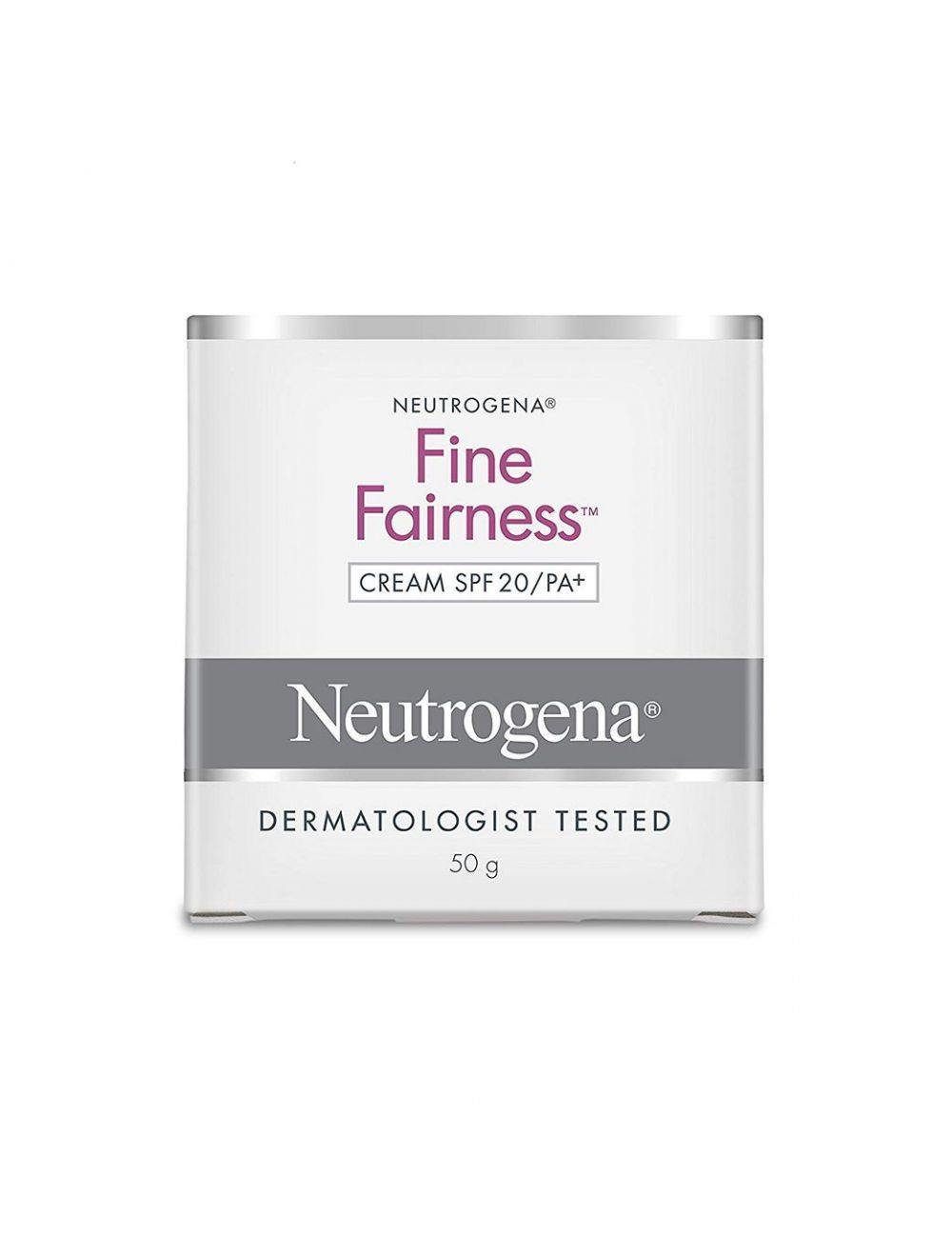 Neutrogena Fine Fairness Cream SPF 20/PA+ (50gm) - Niram