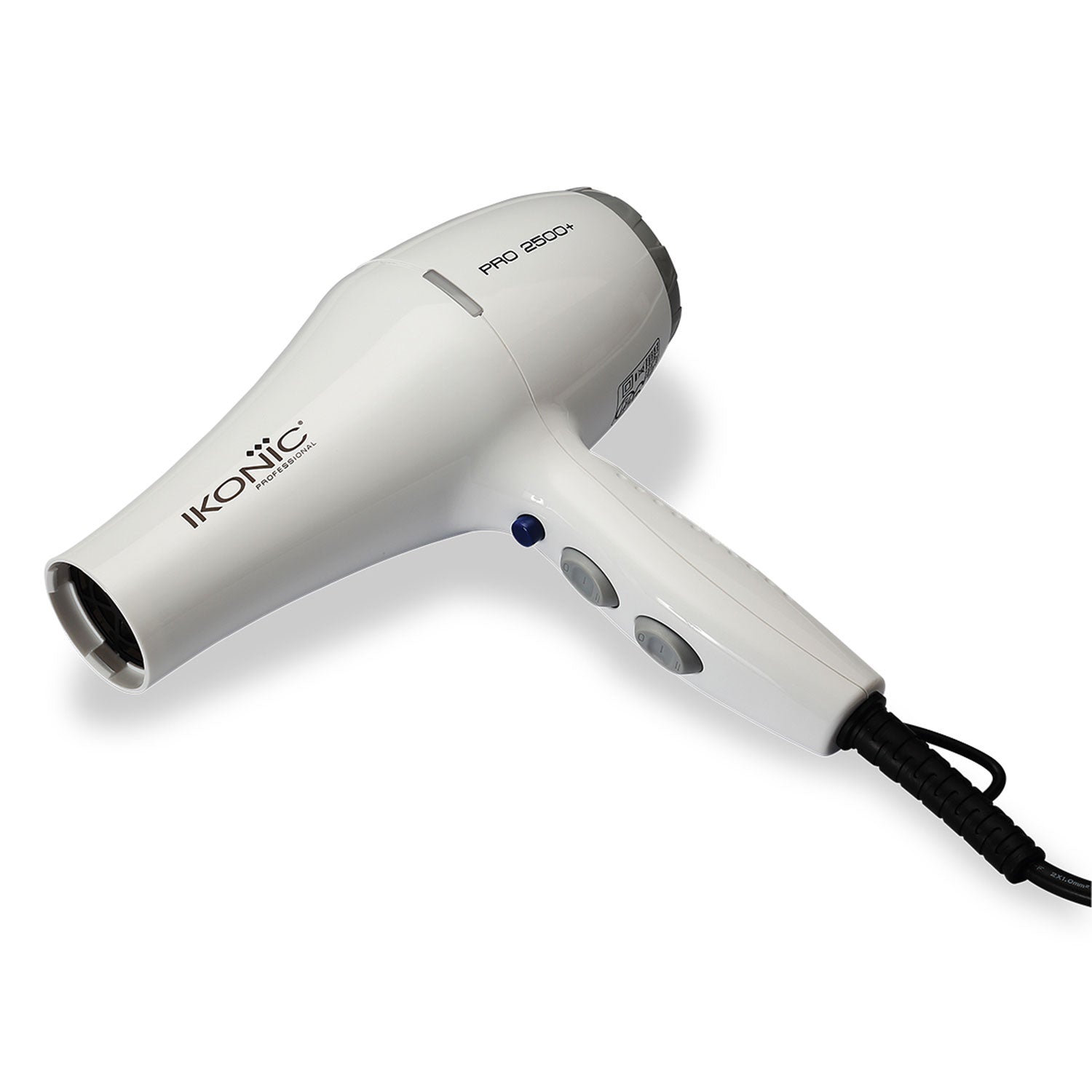 Ikonic Professional Hair Dryer Pro 2500+ White - Niram