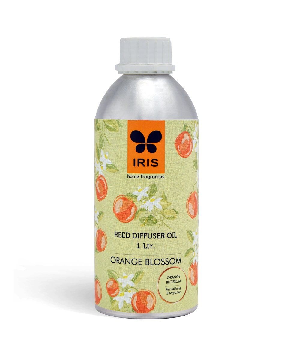 Iris Reed Diffuser Oil - Orange Blossom (1000ml) - Niram
