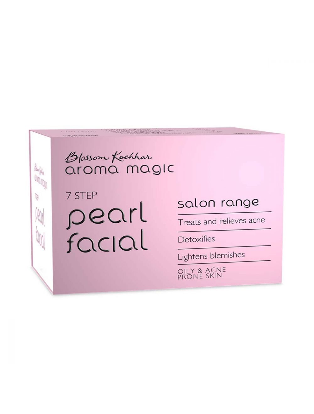 Aroma Magic 7 Step Pearl Facial Kit Salon Range (Oily & Acne Prone Skin) (30gm+18ml) - Niram