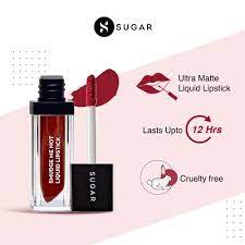 sugar smudge liquid lipstick 10 drop dead red 