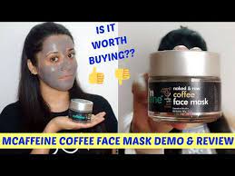 M CAFFEINE CAPPUCCINO COFFEE FACE MASK, Face Mask with Salicylic Acid for Acne & Oil Control, For All Skin Types 100G