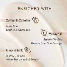 M CAFFEINE CAPPUCCINO COFFEE MOISTURISER, Face Cream with 48 Hours Moisturization for All Skin Types 50ML