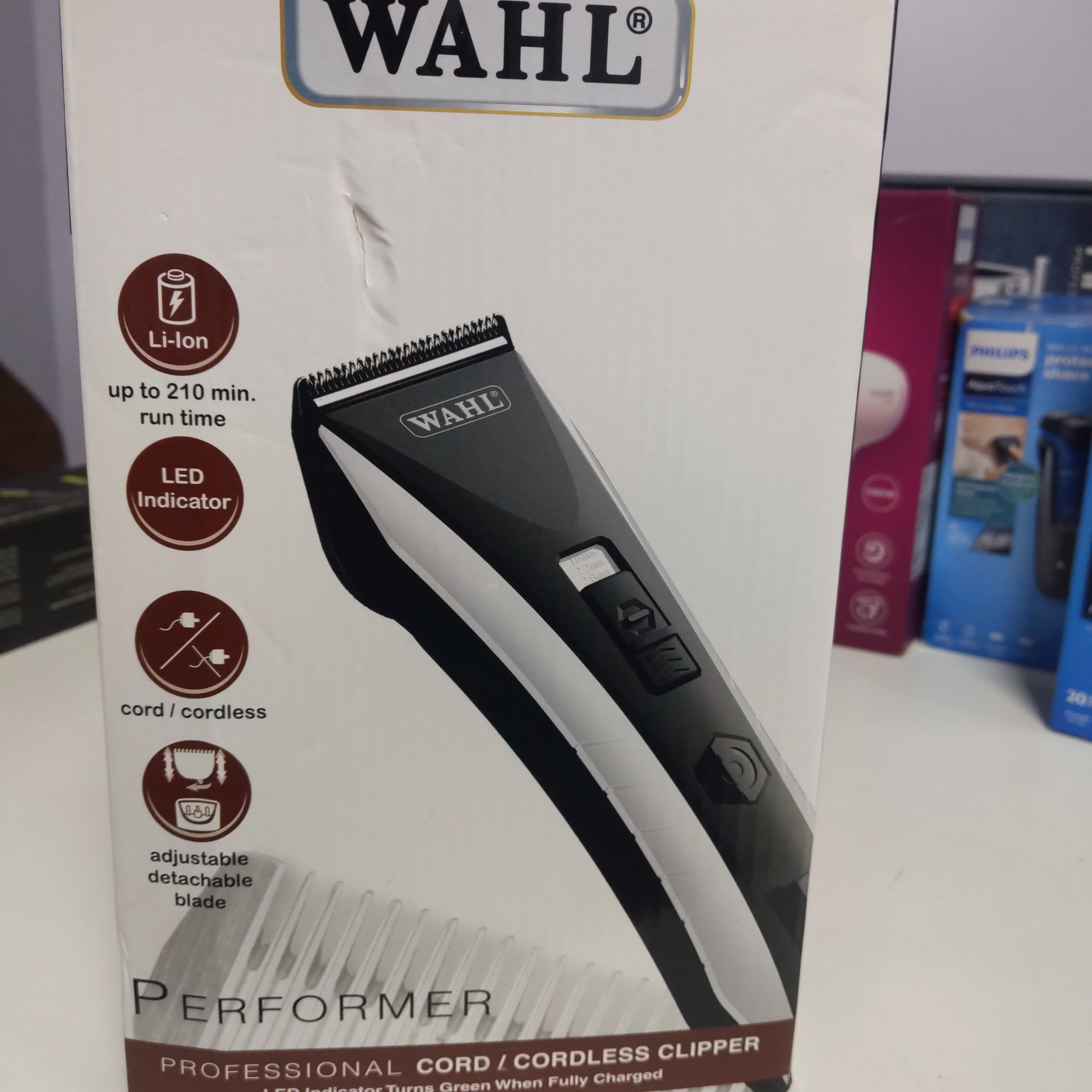 Wahl professional perfomer cordless clipper
