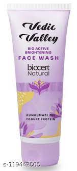 vedic valley bio active brightening face wash 100ml
