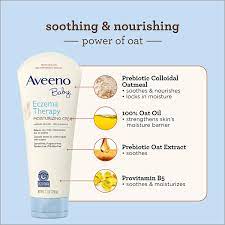 Aveeno baby dermea moisturising cream colloidal oatmeal 206g