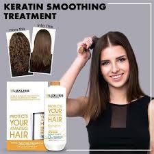 LUXLISS PROFESSIONAL PROTECTS YOUR AMAZING HAIR KERATIN SMOOTHING TREATMENT 100ML