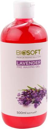 Biosoft Lavender Pre Waxing Gel (500ml)