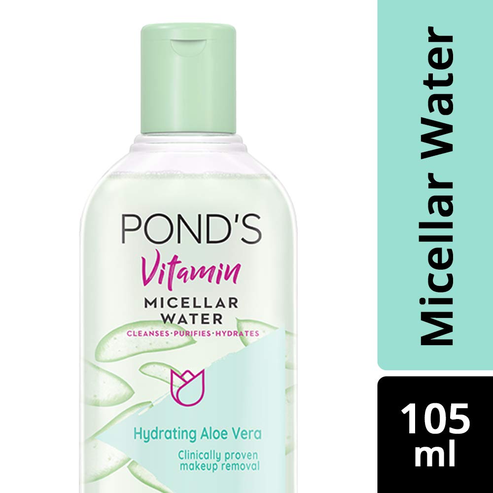 Pond's Vitamin Micellar Water Hydrating Aloe Vera (105ml)