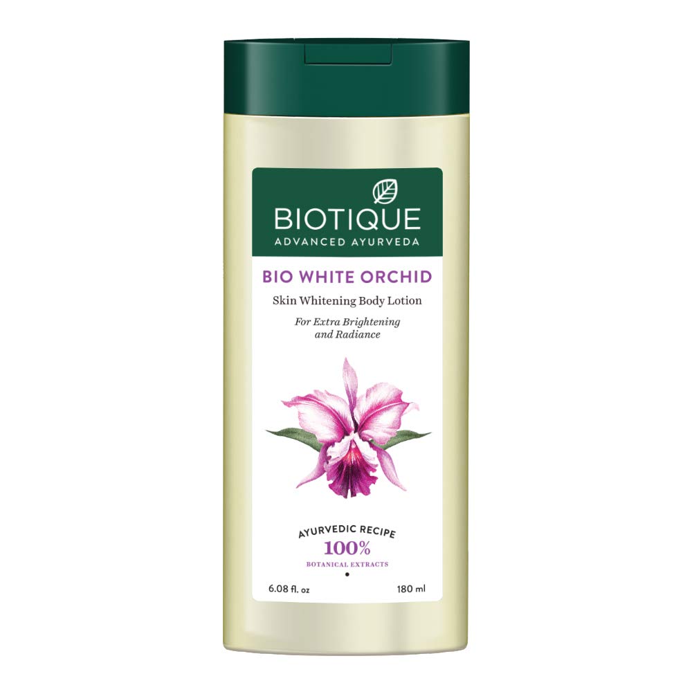 Biotique Bio White Orchid Skin Whitening Body Lotion-200 ml - Niram