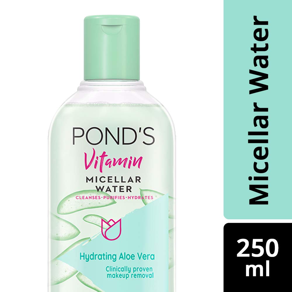 Pond's Vitamin Micellar Water Hydrating Aloe Vera (250ml)