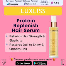 LUXLISS PROFESSINAL PROTECTS YOUR AMAZING HAIR KERATIN SYSTEM  HAIR SERUM 50ML