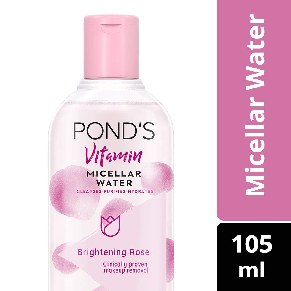 Pond's Vitamin Micellar Water Brightening Rose (105ml)