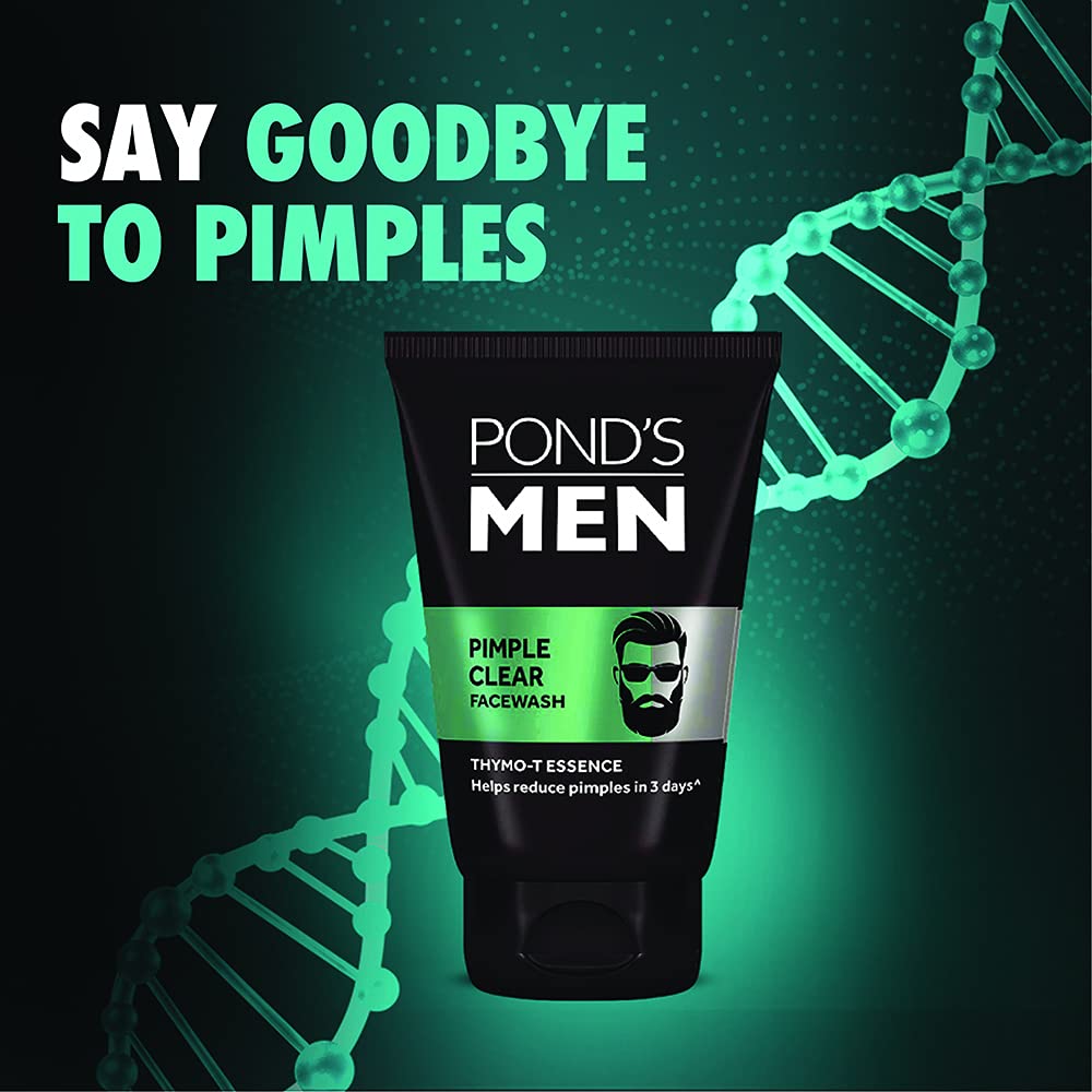Pond's Men Pimple Clear Face Wash Acne Defence + Oil Control (50gm)