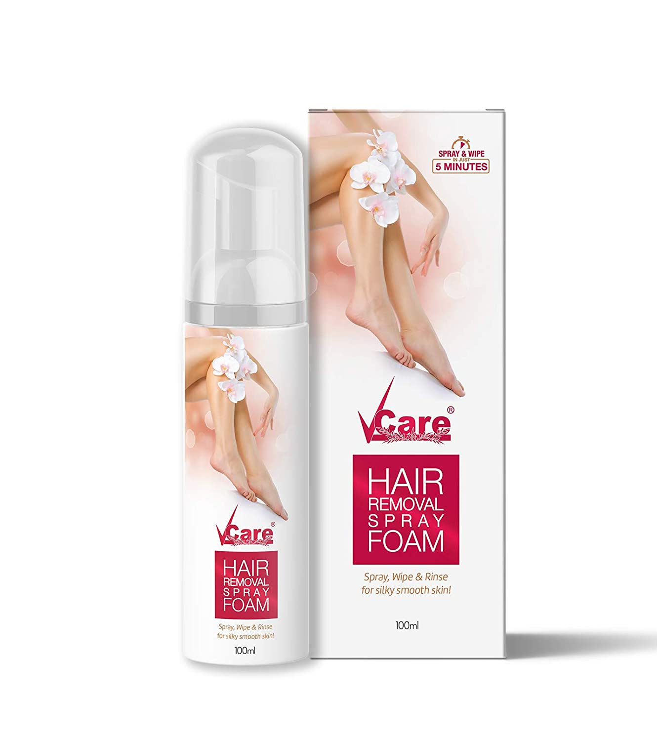 Vcare Hair Removal Spray Foam (100ml)
