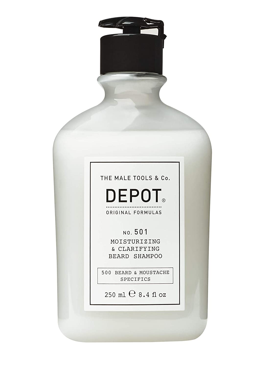 Depot No. 501 Moisturizing & Clarifying Beard Shampoo (250ml)