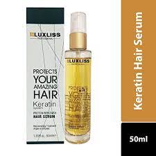 LUXLISS PROFESSINAL PROTECTS YOUR AMAZING HAIR KERATIN SYSTEM  HAIR SERUM 50ML