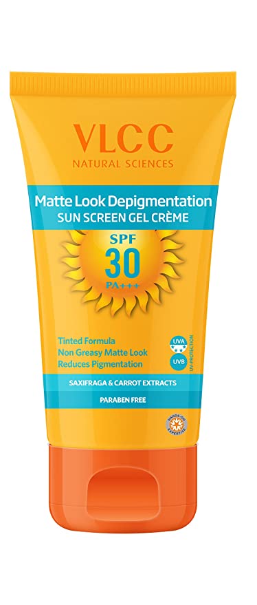 VLCC Matte Look Spf 30 Sunscreen Gel Creme (50gm) - Niram