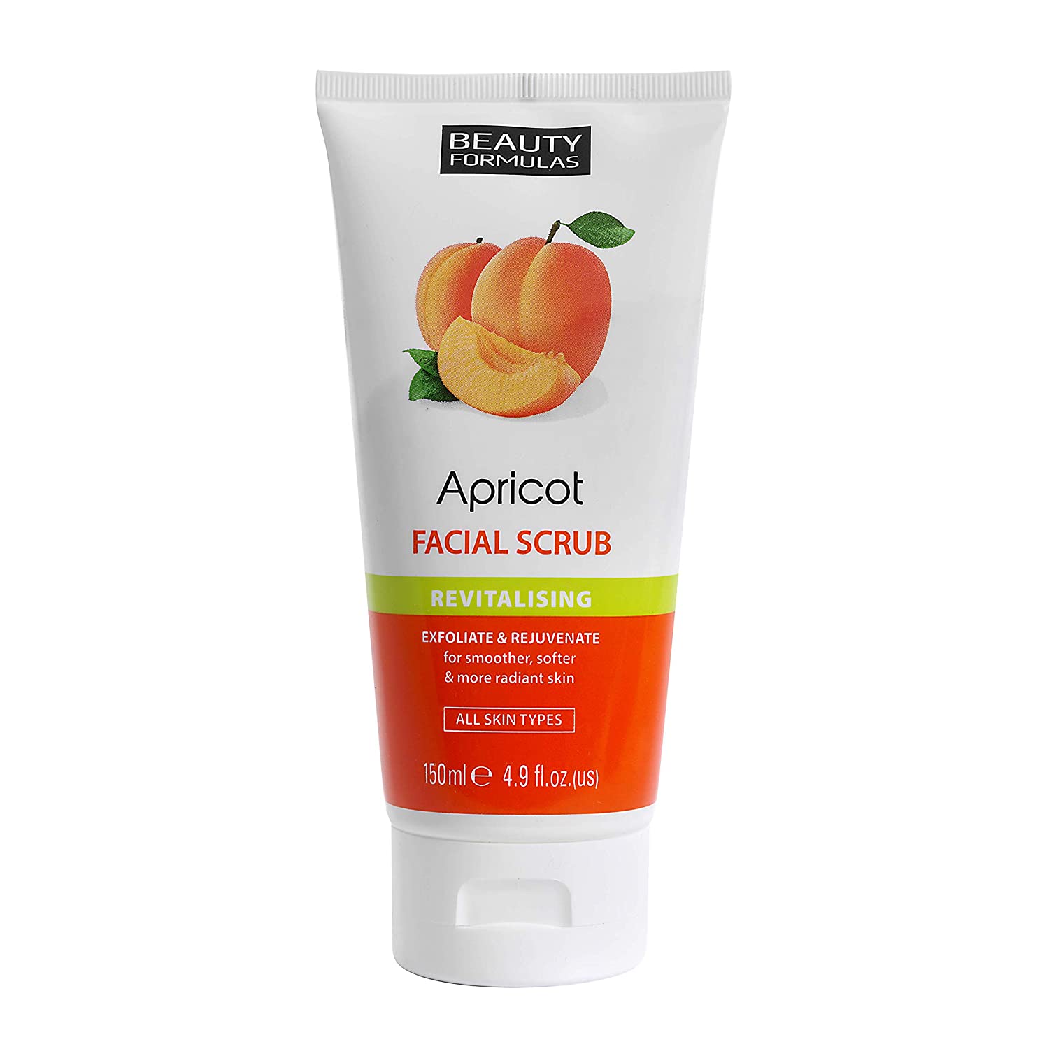 Beauty Formulas Apricot Facial Scrub Revitalising (150ml)