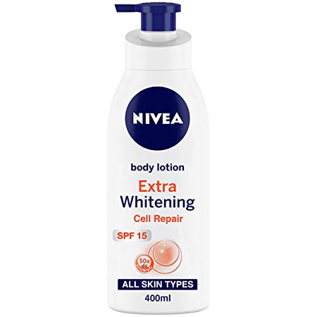 Nivea Extra Whitening Cell Repair and Uv Protect Body Lotion (400ml)