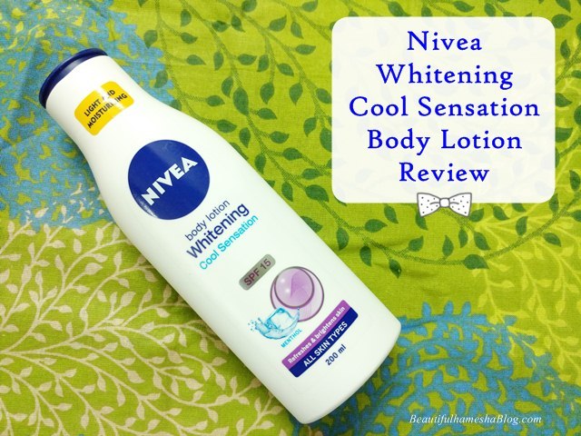 Nivea Whitening Cool Sensation Body Lotion (75ml)