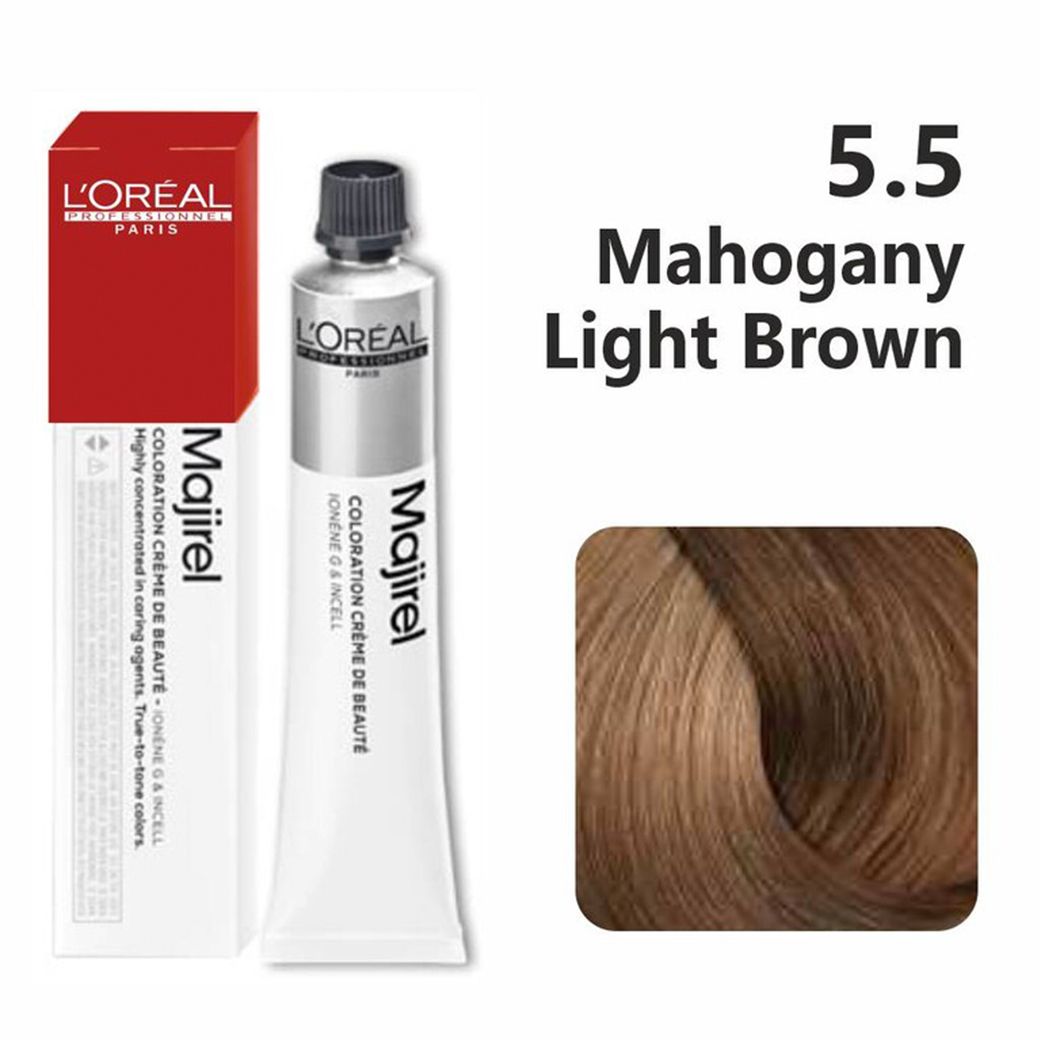 LOREAL PARIS HAIR COLOR 5.5 MAHOGANY LIGHT BROWN 