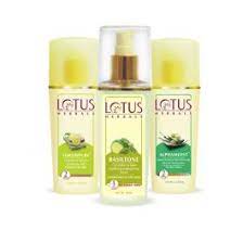 Lotus Herbals All Day Moisturisation Kit of Lemonpure Cleanser, Basil Toner & Alphamoist Moisturiser (260ml)