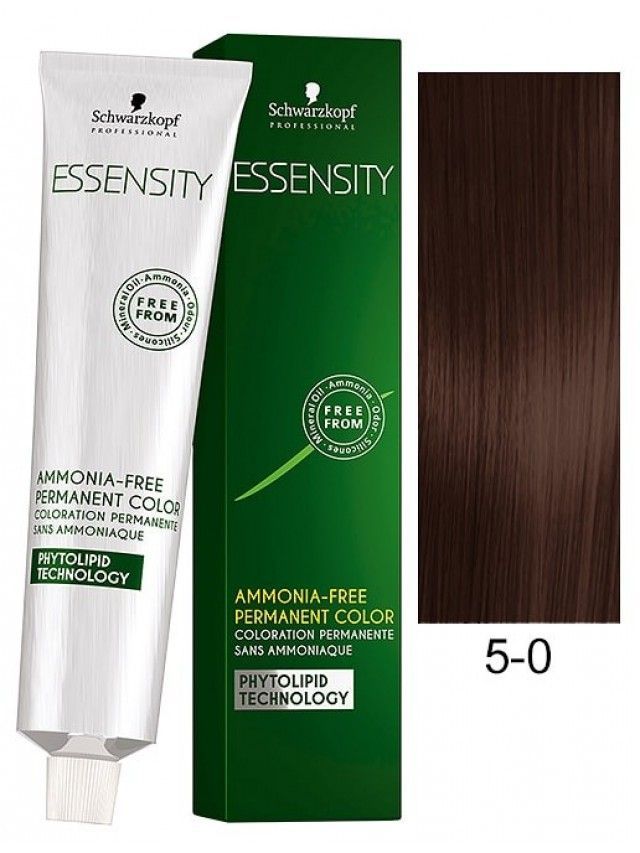 ESSENSITY HAIR COLOUR 5-0 LIGHT BROWN 