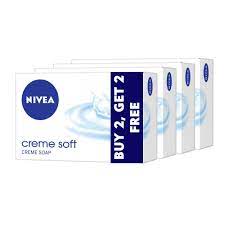 NIVEA CREME SOFT CREME SOAP BUY 2 GET 2 FREE 