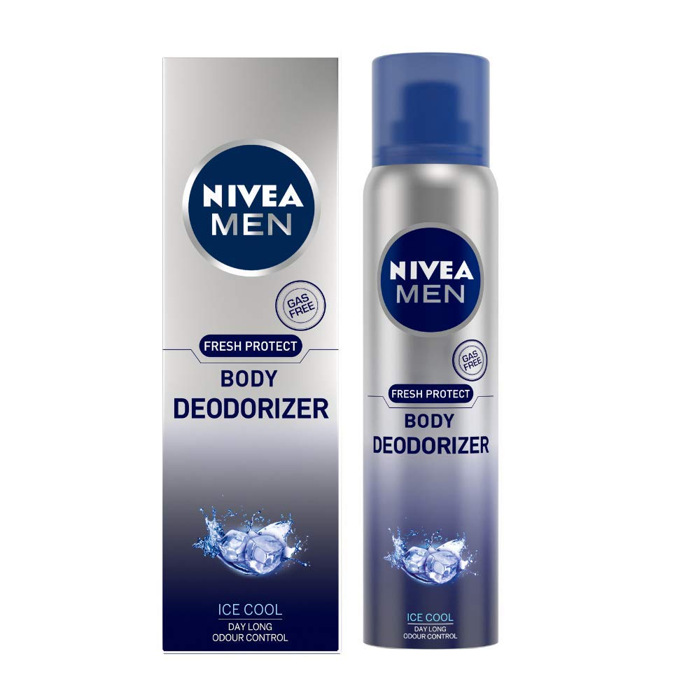 Nivea Men Fresh Protect Body Deodorizer - Ice Cool (120ml)
