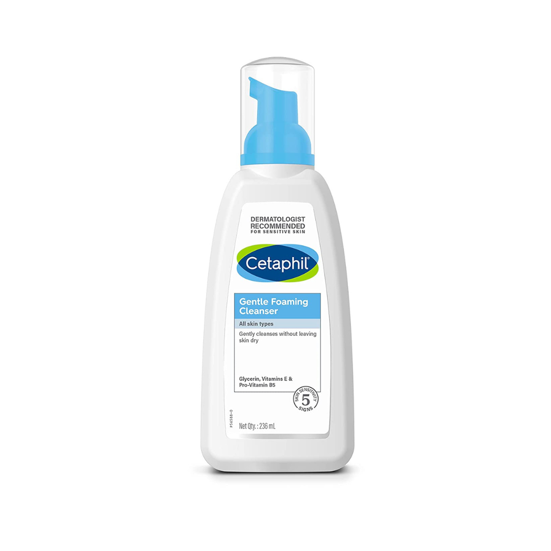 Cetaphil Face wash ,Gentle Foaming Cleanser for All Skin Types  (236 ml)