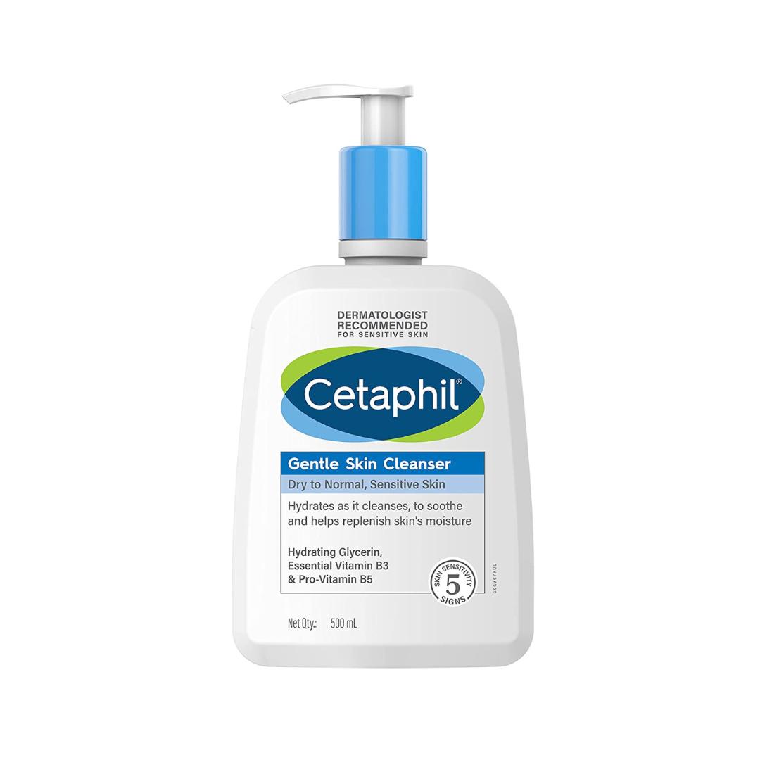 CETAPHIL Gentle Skin Cleanser for Dry to Normal, Sensitive Skin (125 ml)