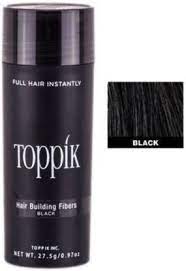 TOPPIK HAIR BUILDING FIBERS - BLACK 27.5G