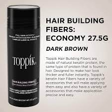 TOPPIK HAIR BUILDING FIBERS - DARK BROWN 27.5G
