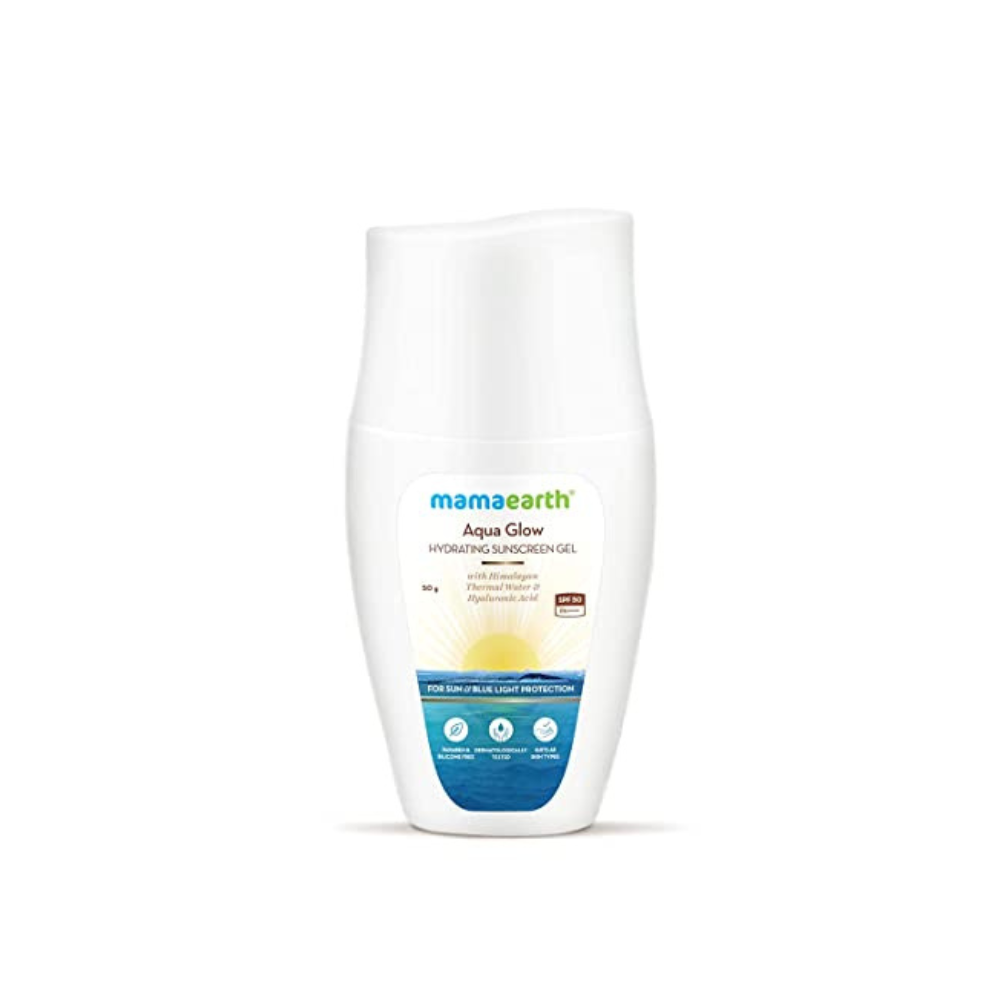 Mama earth aqua glow hydrating sunscreen gel (50 g)