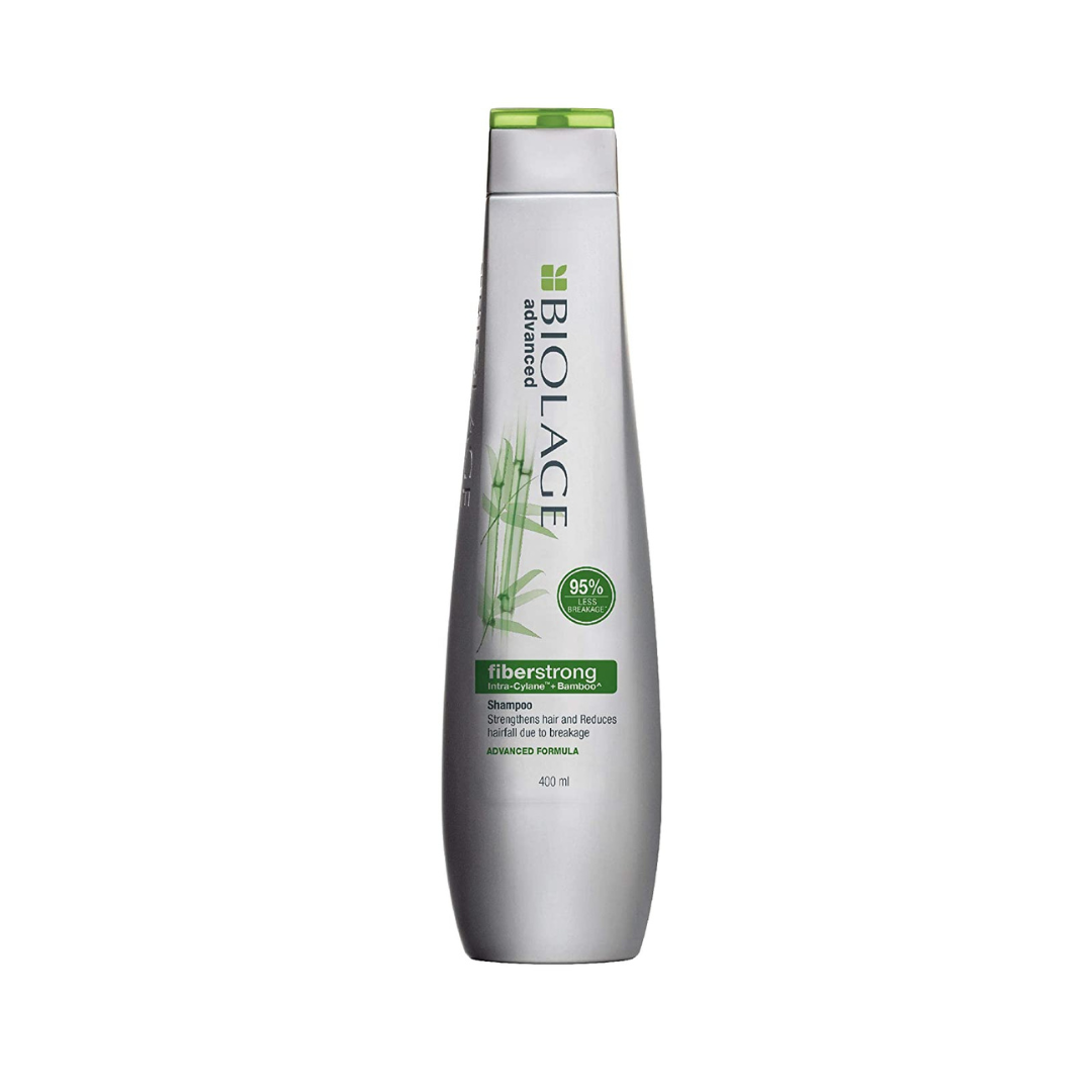 Matirx Biolage fiberstrong intra-cylane+bamboo shampoo, Reduces Hair fall 400ml