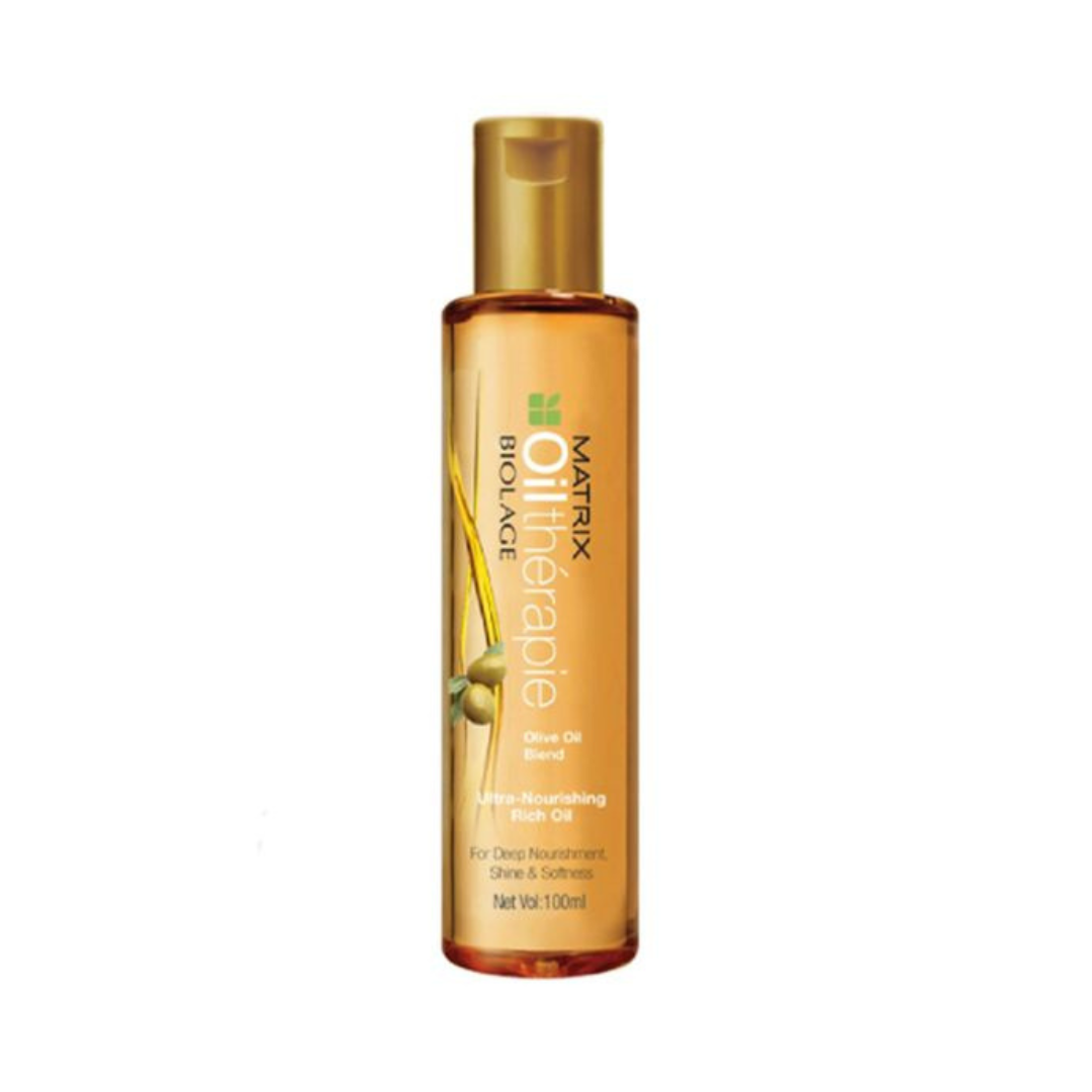 Matrix Biolage Oiltherapie olive oil blend, Ultra nourishing rich oil, Deep nourishing shine & softness, 100ml