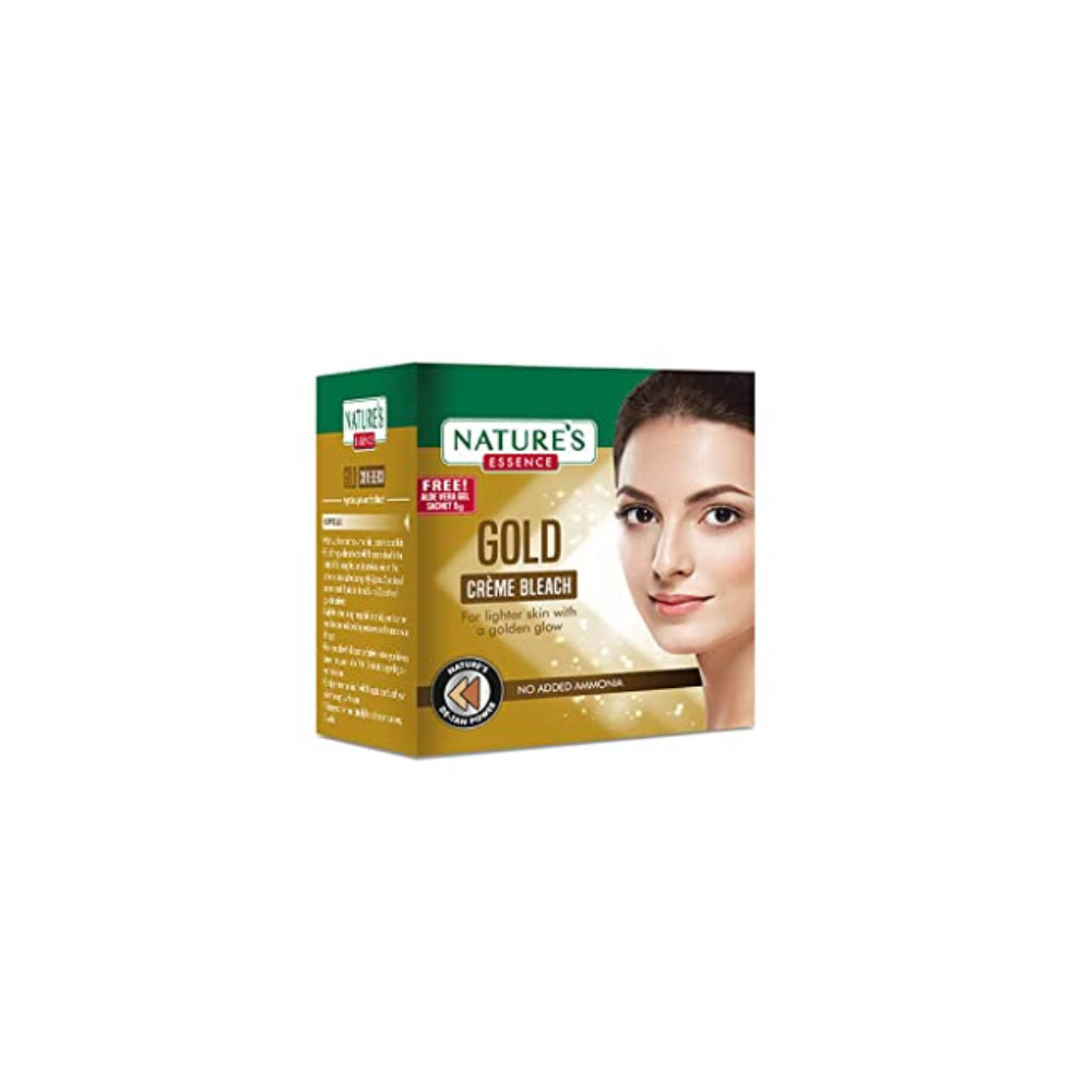 Natural essence gold creme bleach for lighter with a golden glow, no added ammonia 85g