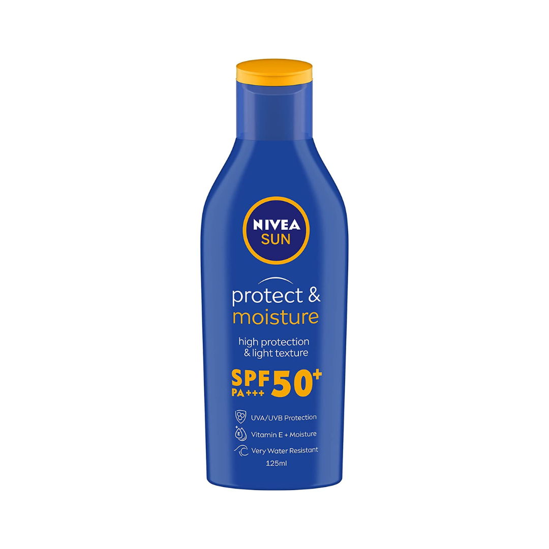 Nivea Protect & Moisture Sun Lotion SPF 50+ (125ml)