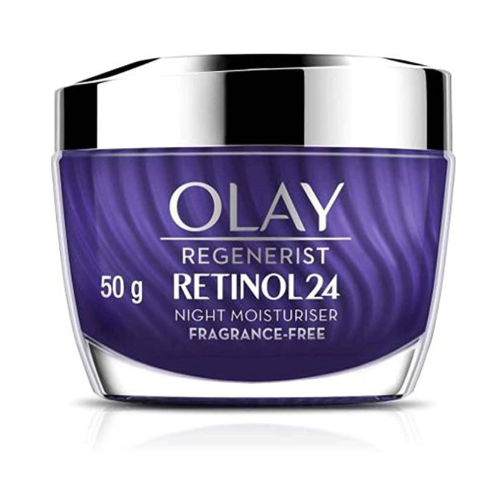 Olay regenerist retinol 24 night moisturiser, fragrance-free 8g