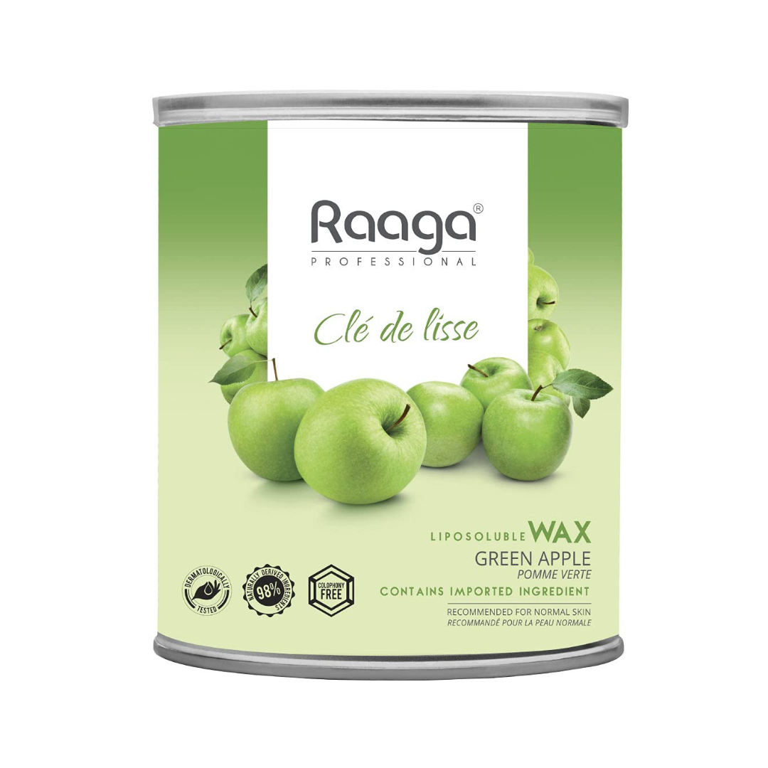 raaga liposoluble wax green apple 800ml