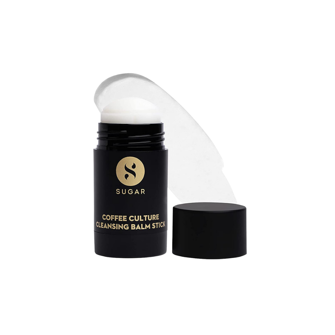 SUGAR Cosmetics | Coffee Culture Cleansing Balm Stick | Face Cleanser & Makeup Remover 30g